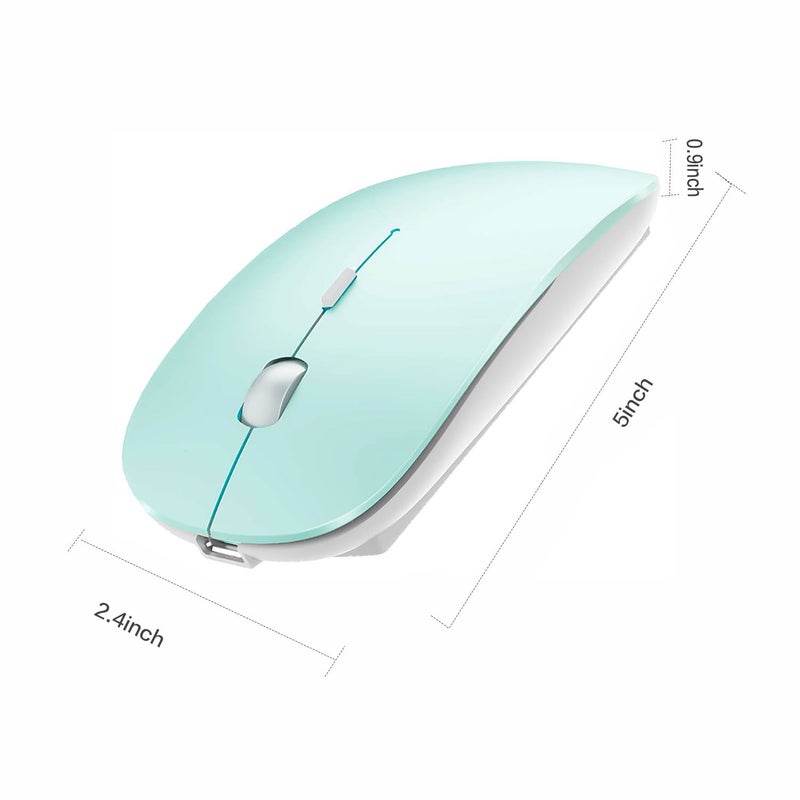 PEIBO Bluetooth Wireless Mouse for Laptop mac MacBook ipad MacBook air MacBook pro pc Desktop Computer Windows Chromebook Notebook - Image 3
